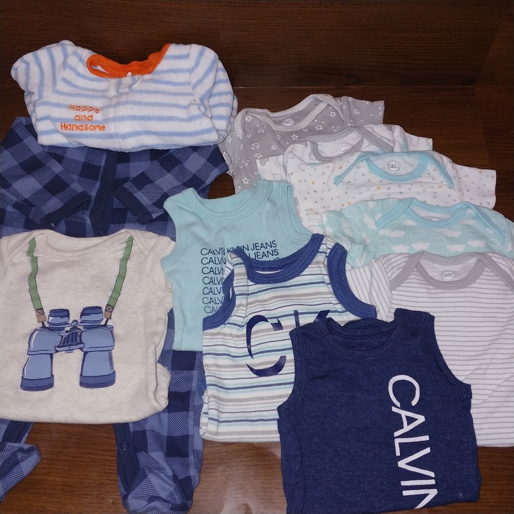 Bundle of Baby Boy Clothes